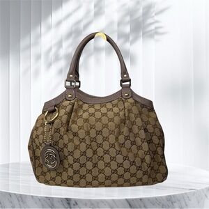 Gucci Sukey Hobo Monogram Tote Bag